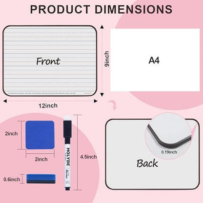 Dry Erase Boards 6 Pack (6 Count)