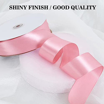 100 Yard Rose Gold Satin Ribbon 1 (300 Foot)