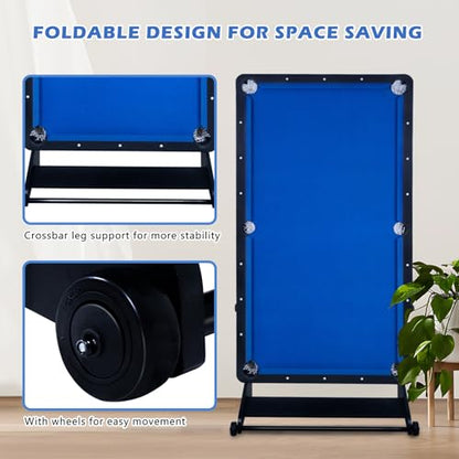 6Ft Folding Pool Table w