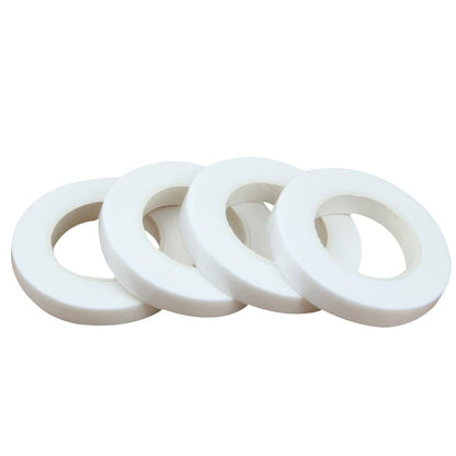 4 Rolls Floral Tape 1/2" Wide 30 Yards Floral Tapes for Bouquet Stem Wrap and Flowers Making Craft Projects and Wedding (White)