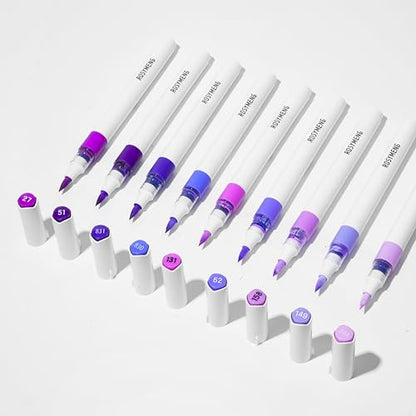 ROSYMENG 9 Color Acrylic Paint Pens (9 Count)