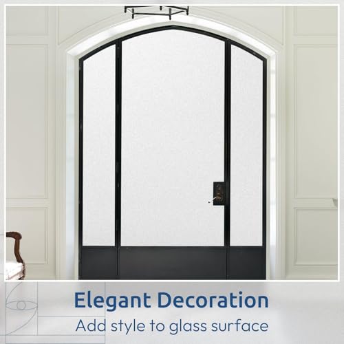 Frosted Glass Window Privacy Film (14.3 Sq Ft)