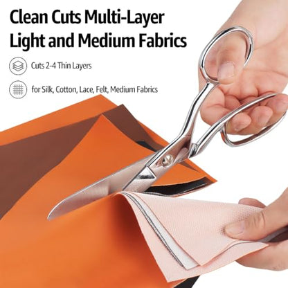 Professional Stainless Steel Fabric Scissors 8