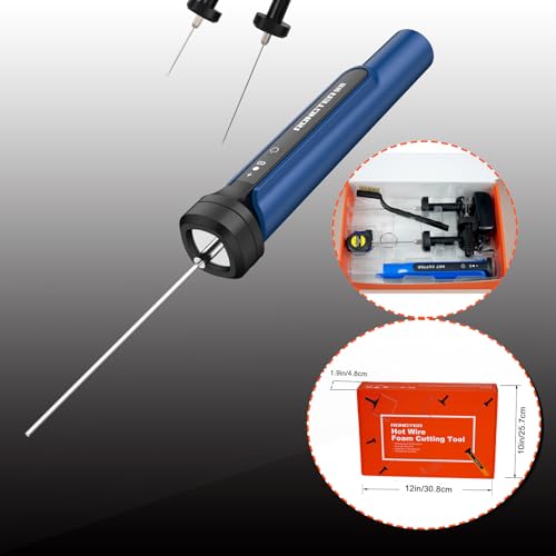 3-in-1 Hot Wire Foam Cutter, 662°F Styrofoam Cutter Kit, Blue