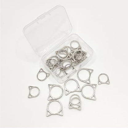 Cat Stitch Markers Cute Stitch Markers Metal Stitch Marker for Crocheting