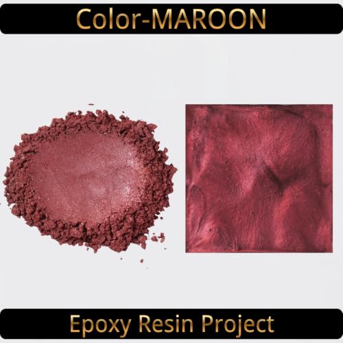 Mica Powder Maroon