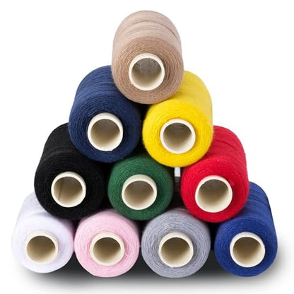 10 Colors Serger Sewing Thread