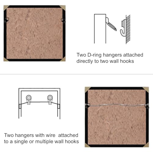 100 Pack Small Metal Triangle Ring Picture Hangers (100 Count)