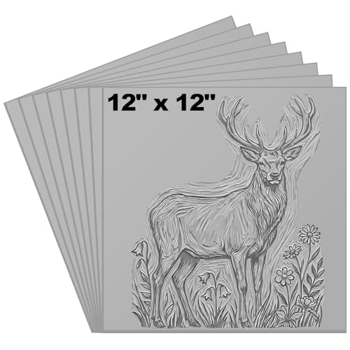 4 Pcs 12 x 12 Inch Linoleum Blocks for Printmaking