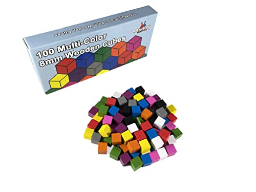 100 Wooden Cubes (100 Count)