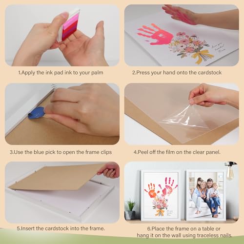 Flower Bouquet Handprint Kit