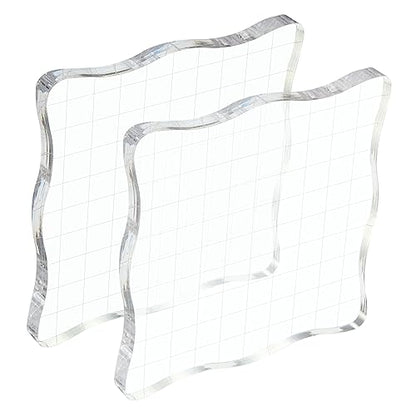 4" x 4" Acrylic Stamp Block (2 Count)