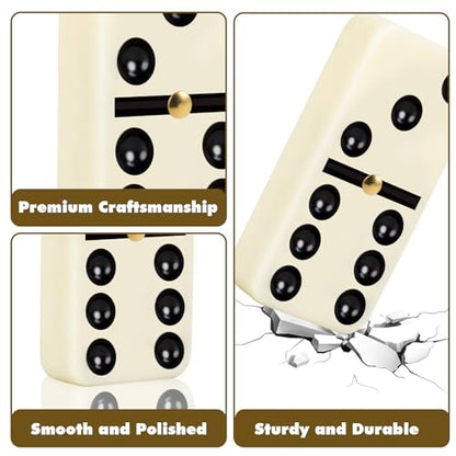 Double 6 Dominos Set for Adults