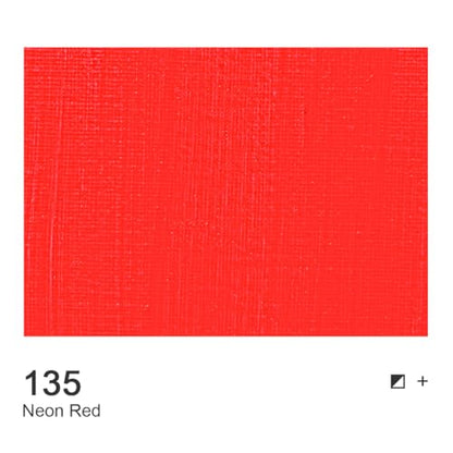 Neon Red Acrylic Paint (4 Fl Oz)