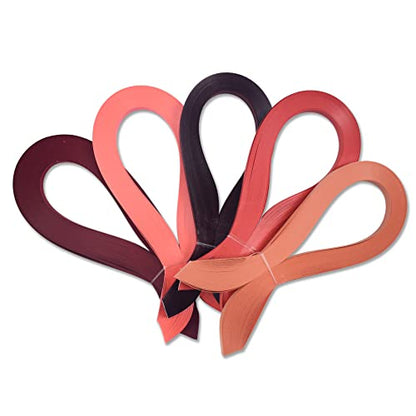 Red Quilling Paper Strips for Craft Work