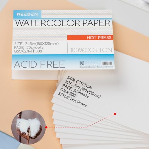 Cotton Watercolor Paper Block