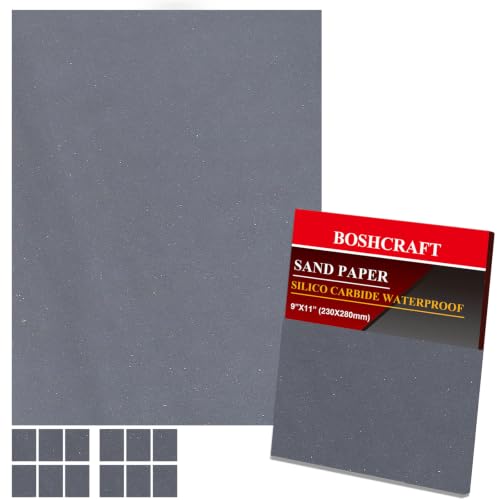 1000 Grit Wet Dry Sandpaper (12 Count)