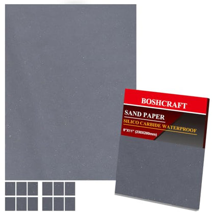 1000 Grit Wet Dry Sandpaper (12 Count)