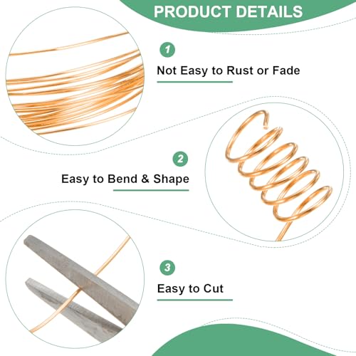 0.8 mm 20 Gauge Copper Wire for Jewelry Making