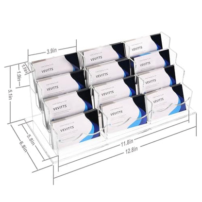 Business Acrylic Card Holder Display for Desk