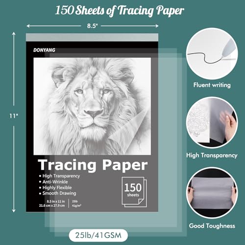 Tracing Paper 8.5x11 in (30 Count)