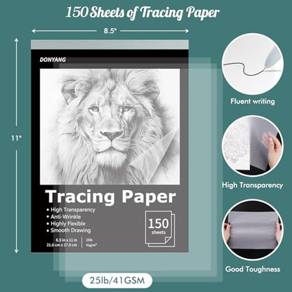 Tracing Paper 8.5x11 in (30 Count)