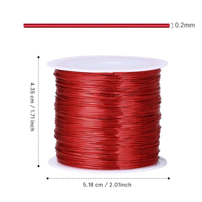 492FT 32 Gauge Jewelry Wire for Jewelry Making Copper Metal Wire for Crafts