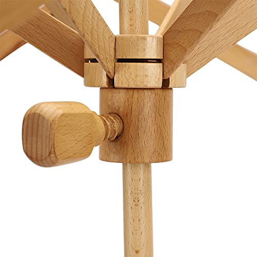Wooden Umbrella Yarn Swift for Knitting & Crochet