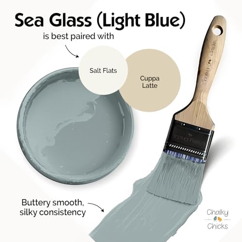 Sea Glass 4 Fl Oz Chalk Paint for Furniture All in One
