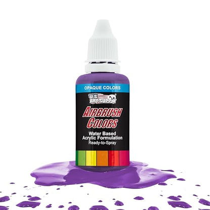 Opaque Deep Purple Acrylic Airbrush Paint