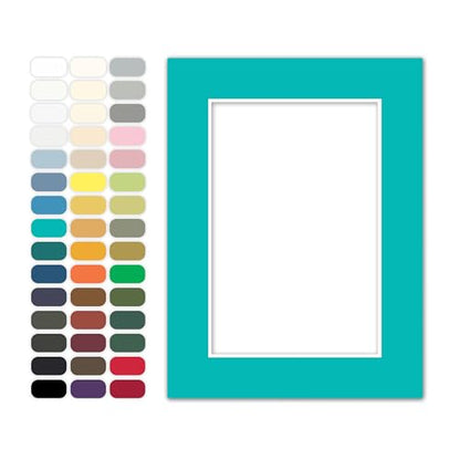 Aqua Blue Matboard