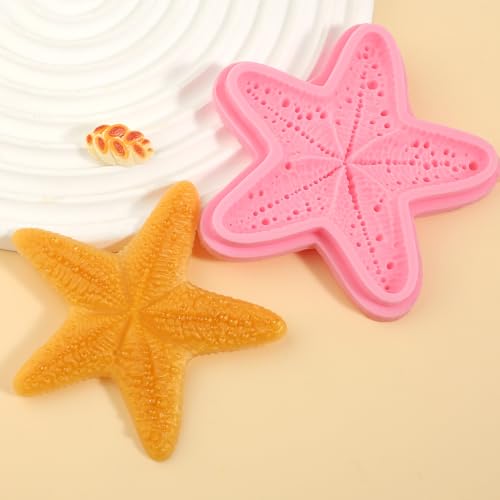 1Pcs Starfish Candy Fondant Mold
