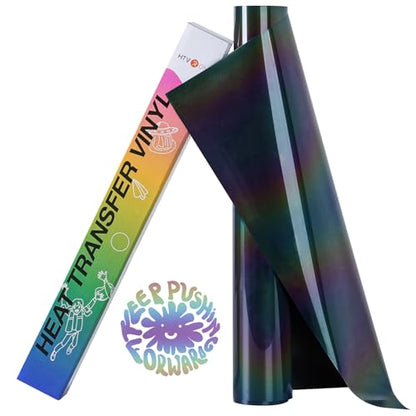 Reflective Rainbow HTV Heat Transfer Vinyl