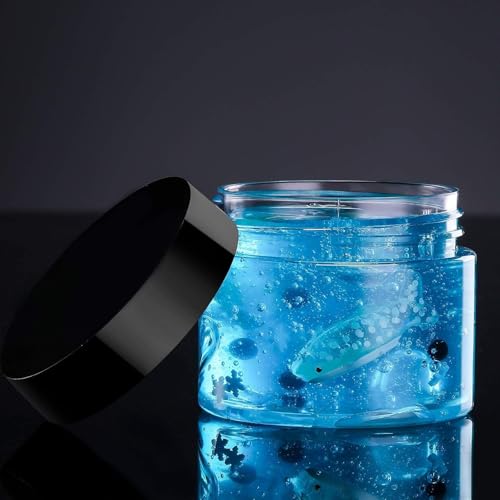 12 Pack 5 OZ Plastic Container Jars with Lids Round Clear Travel Cosmetic Container Jars for Toiletries (12 Count)
