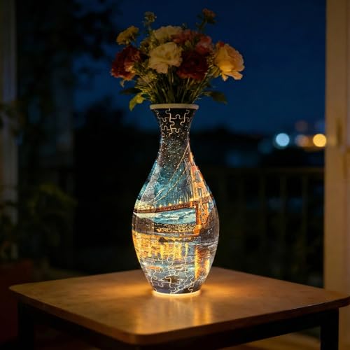 3D Puzzles Vase for Adults (160 Count)
