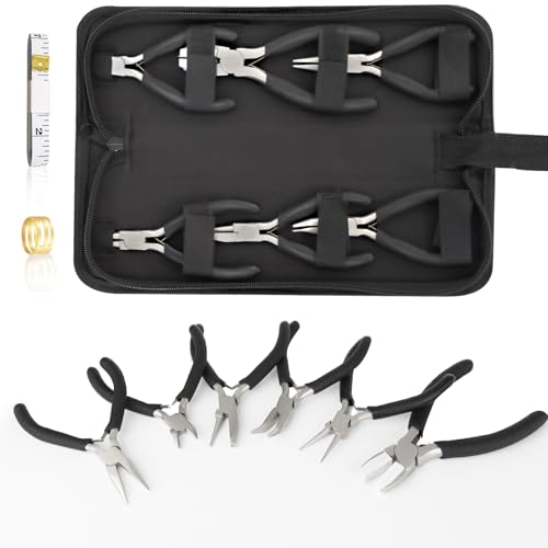 6 Pack Jewelry Pliers Set (6 Count)
