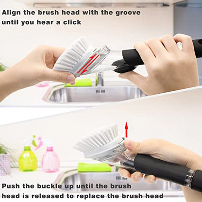 Brush Refills for OXO Dish Brush (6 Count)