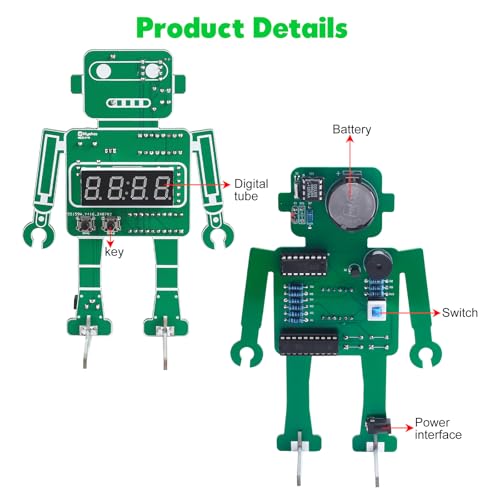 4 Digit DIY Digital Clock Kit