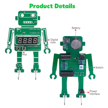 4 Digit DIY Digital Clock Kit