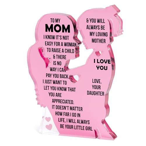 Mom Gift from Daughter Acrylic Plaque
