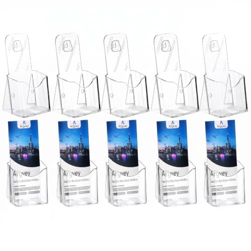 Clear 4x9 Trifold Brochure Holder (10 Count)
