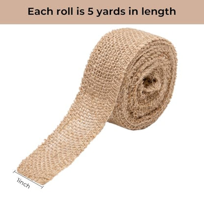 Burlap Fabric Roll (2 Count)