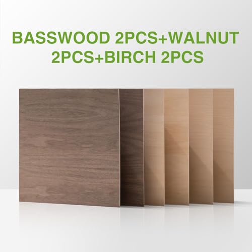 6 Pack Laser Wood Sheets (6 Count)