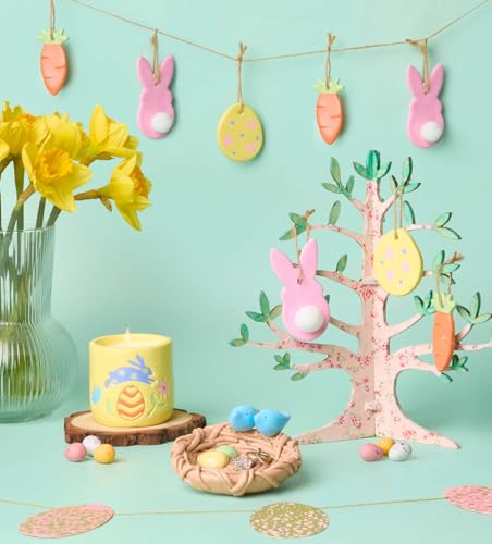 Pott’d Easter Craft Kit Air Dry Clay Kit for Adults
