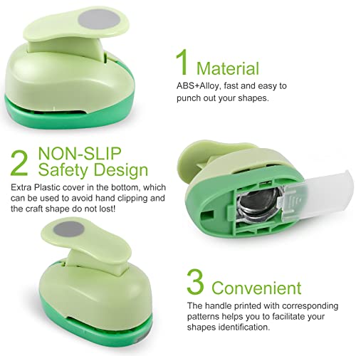Paper Punches for Crafting (6 Count)