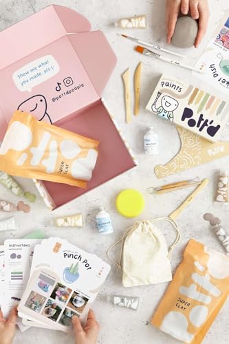 Pottery Kit Air Dry Clay Kit for Adults & Beginners