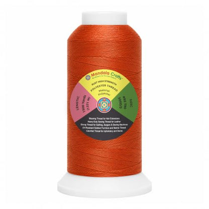 Rust Tex 90 Polyester Heavy Duty Thread for Upholstery