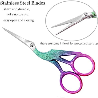4.5Inch Small Sewing Crochet Scissors Sharp Tip Stainless Steel