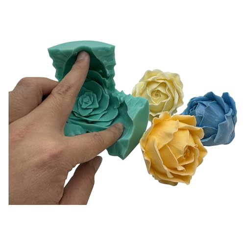Blooming Rose Crystal Epoxy Silicone Mold
