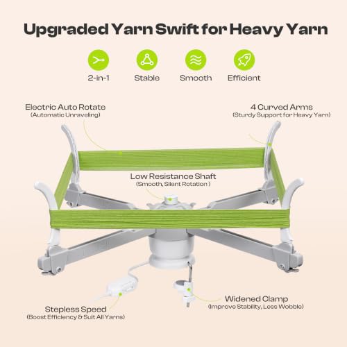 Electric Yarn Swift Y1 Pro